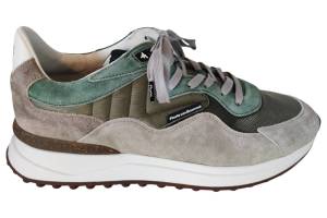 FLORIS VAN BOMMEL 10152-50-02 groen sneaker - www.lascarpa.nl