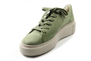 PAUL GREEN 5118 groen sneaker - www.lascarpa.nl