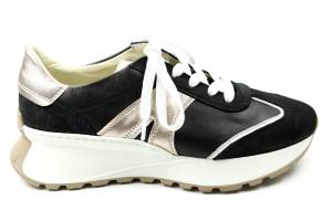 DL SPORT 5654 zwart sneaker - www.lascarpa.nl