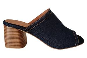 VIA VAI POLLY blauw slippers - www.claessensschoenen.nl